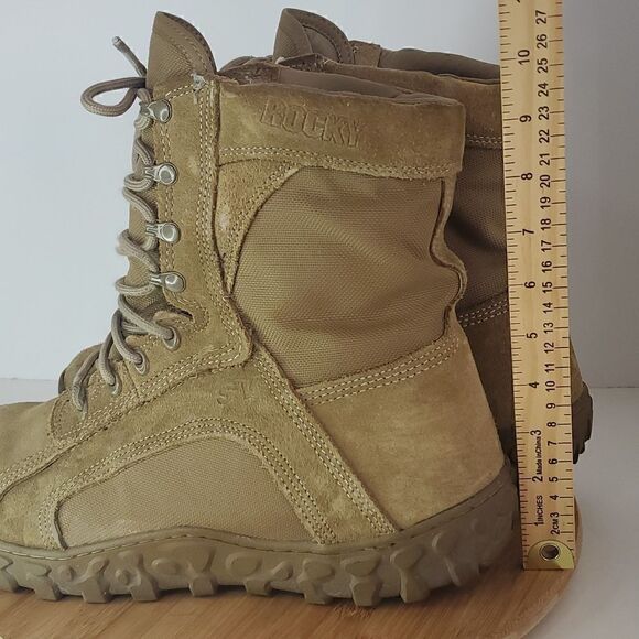 Rocky Outdoor Gear S2V Coyote Brown Military Boot RKC100 Size 13.5W main image 4